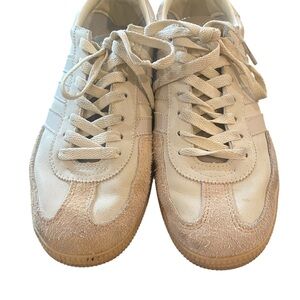 Adidas Spezial Cream and White Sneakers